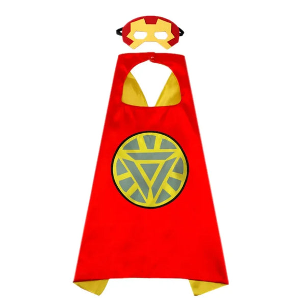 Superhero Capes for Kids, Cool Halloween Costume Cosplay Festival Party Supplies Favors Dress Up, for 3-12 Year Old Boys Girls