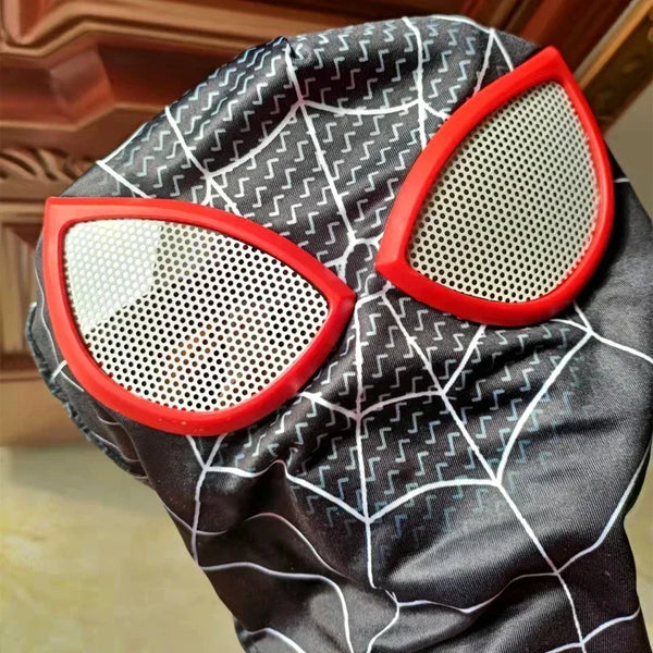 2024 Iron Spider Mask Movie Superhero Role Play Headdress Props Peter Parker Mask Dress Up Halloween Cosplay Adult Kids Gift