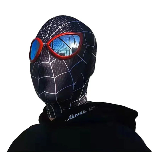 2024 Iron Spider Mask Movie Superhero Role Play Headdress Props Peter Parker Mask Dress Up Halloween Cosplay Adult Kids Gift