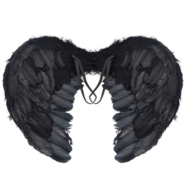 Halloween Costume For Kids Black Witch Dress Luxury Lace Sequin Evil Role Playing Costume Maleficent Dress Up Outfit Ghost Bride