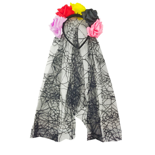 Halloween Costume For Kids Black Witch Dress Luxury Lace Sequin Evil Role Playing Costume Maleficent Dress Up Outfit Ghost Bride