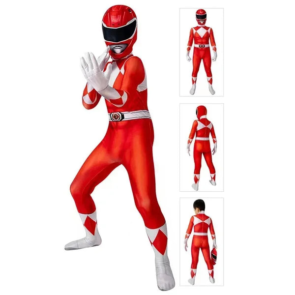 Adult Morpher Superhero Samurai Sentai Shinkenger Rangers Cosplay Fantasia Halloween Costume Mask for Men Boy