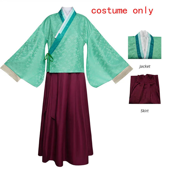 Maomao Cosplay Costume Anime Apothecary Diaries Outfits Mao Mao Kimono Halloween Carnival Party For Women