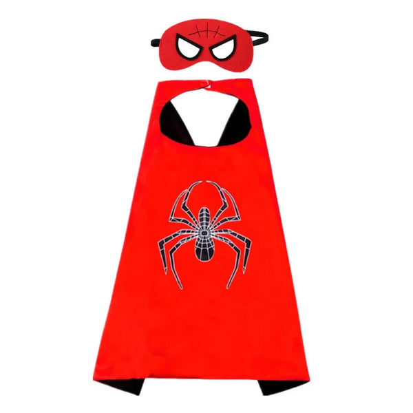 Superhero Capes for Kids, Cool Halloween Costume Cosplay Festival Party Supplies Favors Dress Up, for 3-12 Year Old Boys Girls