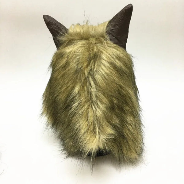 Adult Werewolf Costume Party Mask Halloween Simulation Animal Headwear Costume Wolf Face Masks Cosplay Masquerade Mask