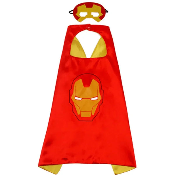 Superhero Capes for Kids, Cool Halloween Costume Cosplay Festival Party Supplies Favors Dress Up, for 3-12 Year Old Boys Girls