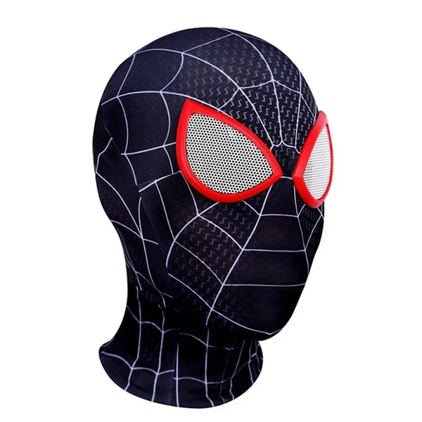 2024 Iron Spider Mask Movie Superhero Role Play Headdress Props Peter Parker Mask Dress Up Halloween Cosplay Adult Kids Gift