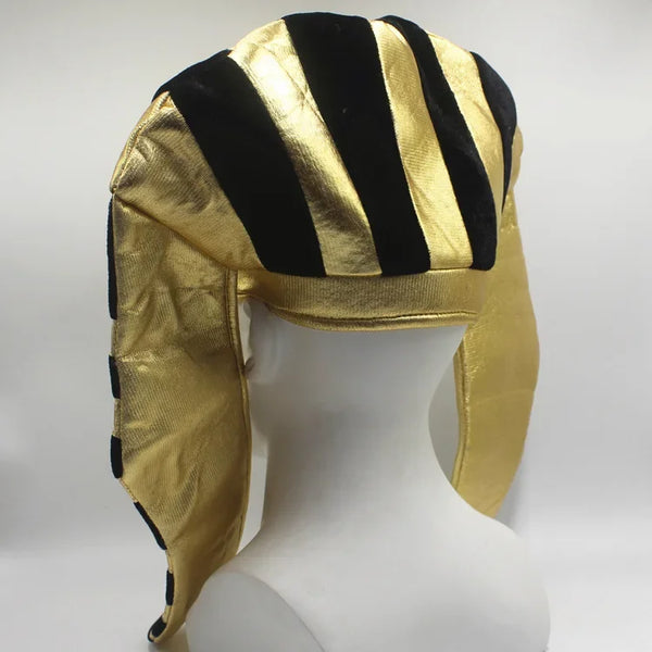 Halloween Easter Show Party Hat Egyptian Golden Hat Pharaoh Hat Egyptian Pharaoh Hat Funny Snake Head Hat