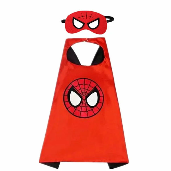 Superhero Capes for Kids, Cool Halloween Costume Cosplay Festival Party Supplies Favors Dress Up, for 3-12 Year Old Boys Girls