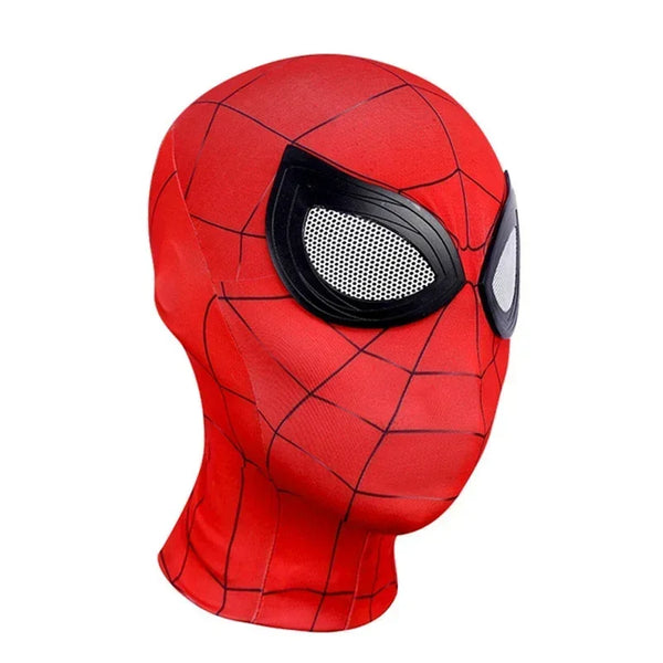 2024 Iron Spider Mask Movie Superhero Role Play Headdress Props Peter Parker Mask Dress Up Halloween Cosplay Adult Kids Gift