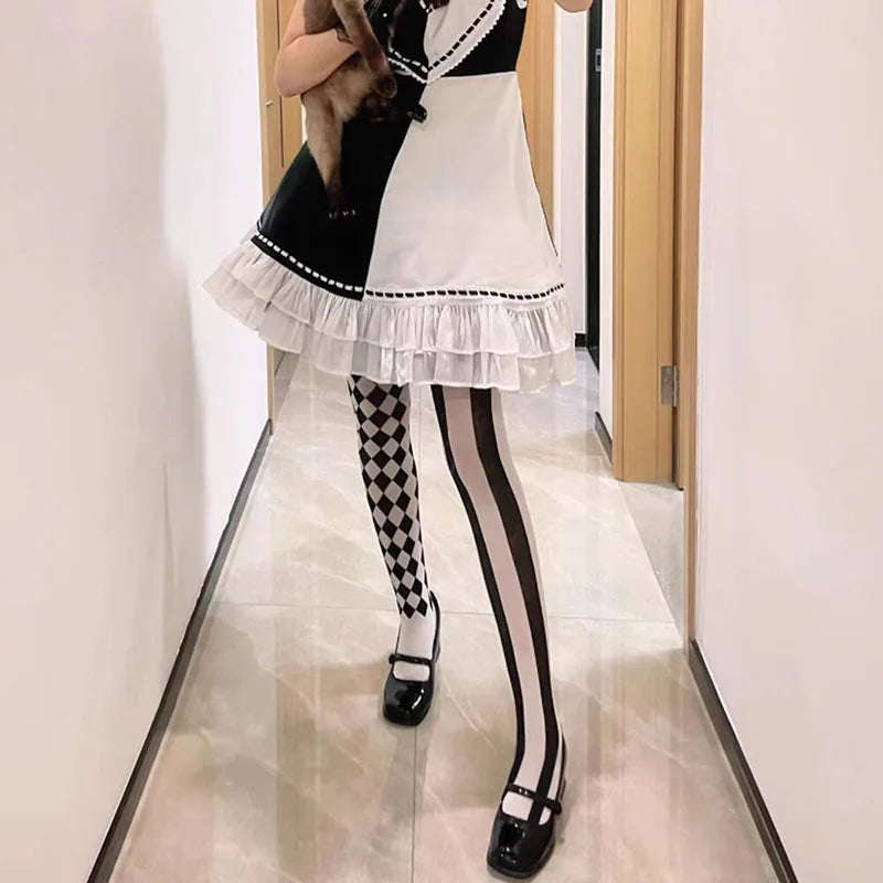 Anime Game FF14 Final Fantasy XIV Cosplay Costume Pantyhose For Halloween Stocking Christmas Prop Accessories