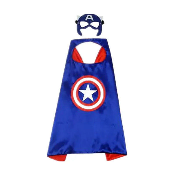 Superhero Capes for Kids, Cool Halloween Costume Cosplay Festival Party Supplies Favors Dress Up, for 3-12 Year Old Boys Girls