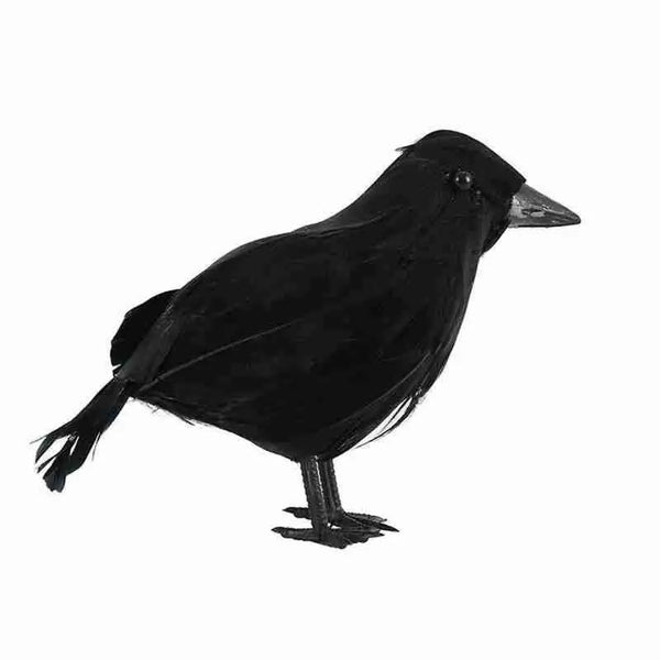 Halloween Decoration Simulation Black Crow Raven Bird Repellent Pest Control Pigeon Repellent Event Party Bar Decoration
