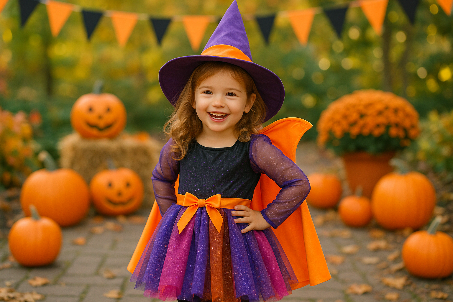 young girl halloween costume
